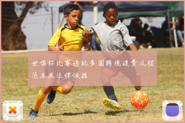 世俱杯比赛违纪多国跨境追责流程范本及法律依据